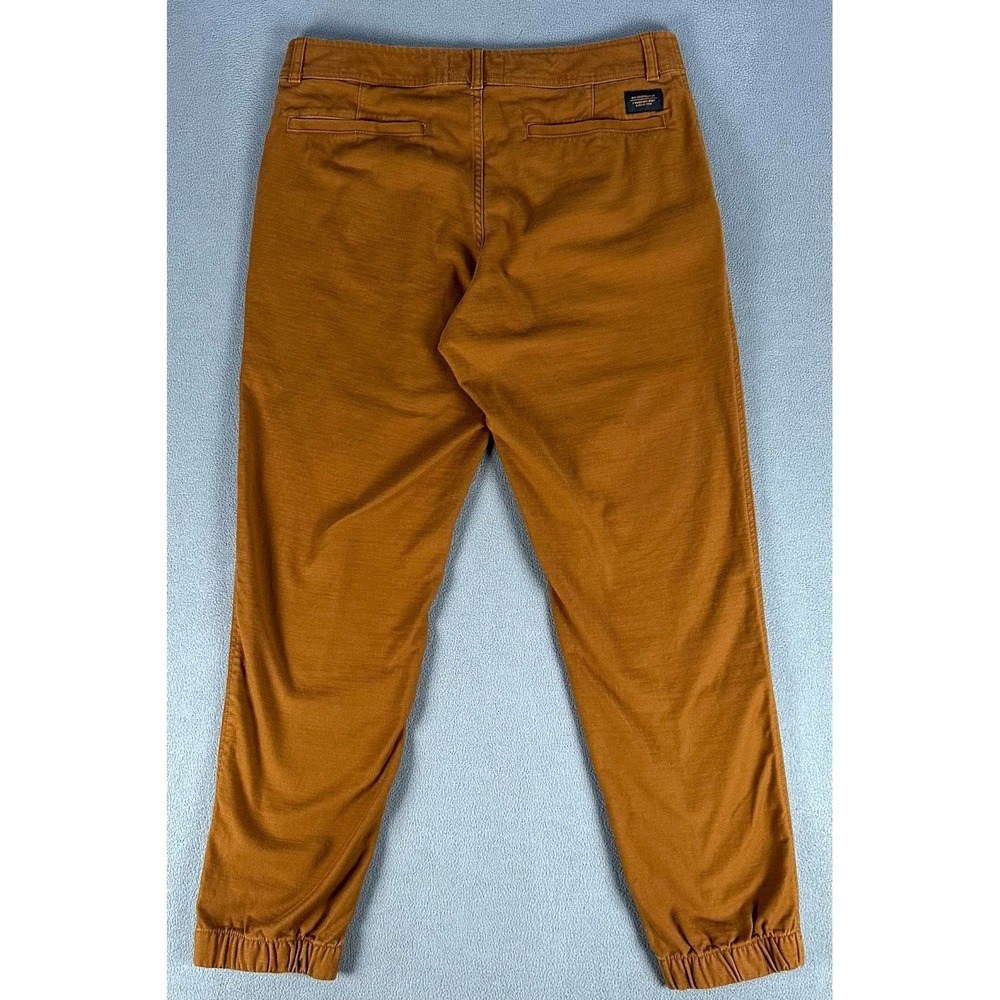 REI Joggers Pants 34x30 Rust Brown Co Op Trailsmith Double Knee Minimalist READ - Picture 3 of 9